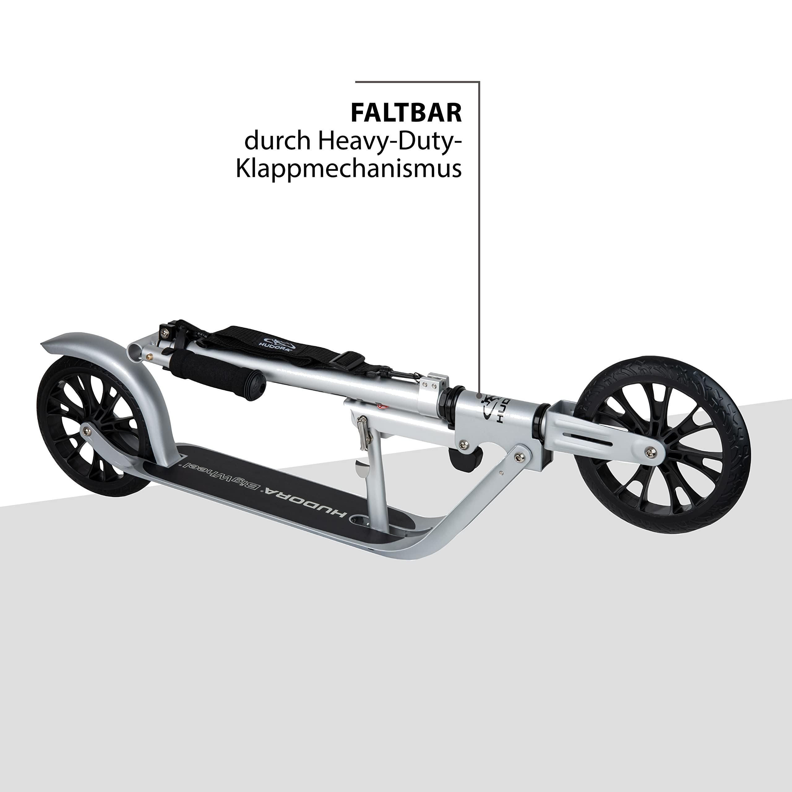 HUDORA HUDORA BigWheel 205 The Original with RX Pro Technology Folding City Scooter