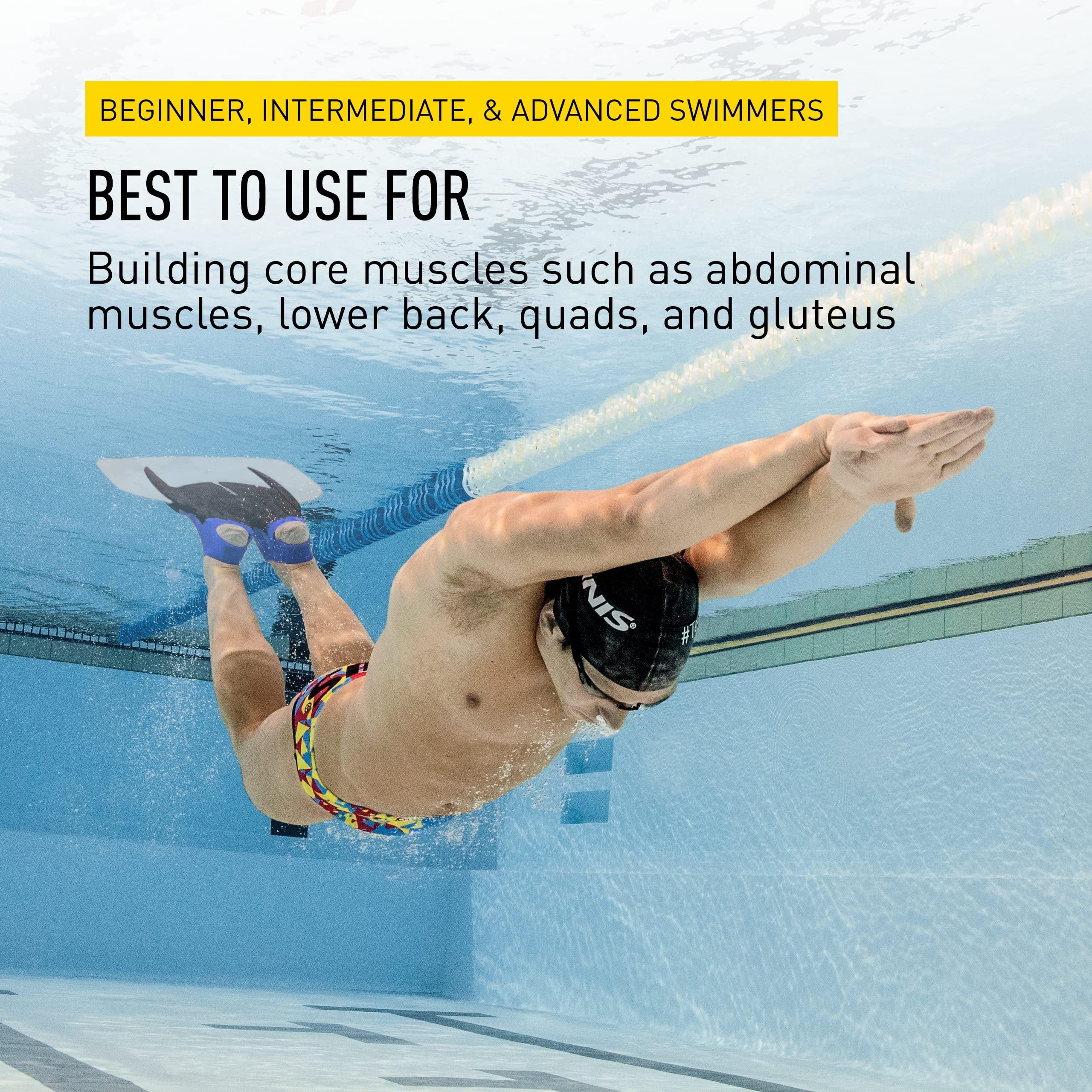 FINIS FINIS Shooter - Fiberglass Monofin to Improve Form and Strength - Mermaid-Style Swimming Fin for Men and Women - Adult Swim Flipper for Swimming and Pool Accessories - Medium