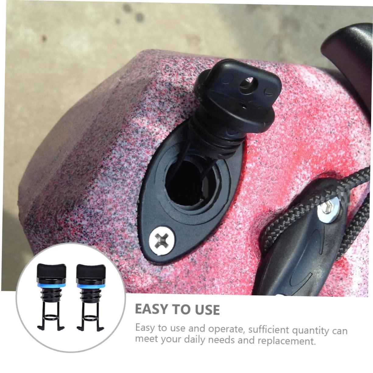 HANABASS HANABASS 2pcs Nylon Scupper Plugs for Kayaks Drain Stoppers for Water Intrusion Prevention Easy Installation Performance Essential Kayak Supplies