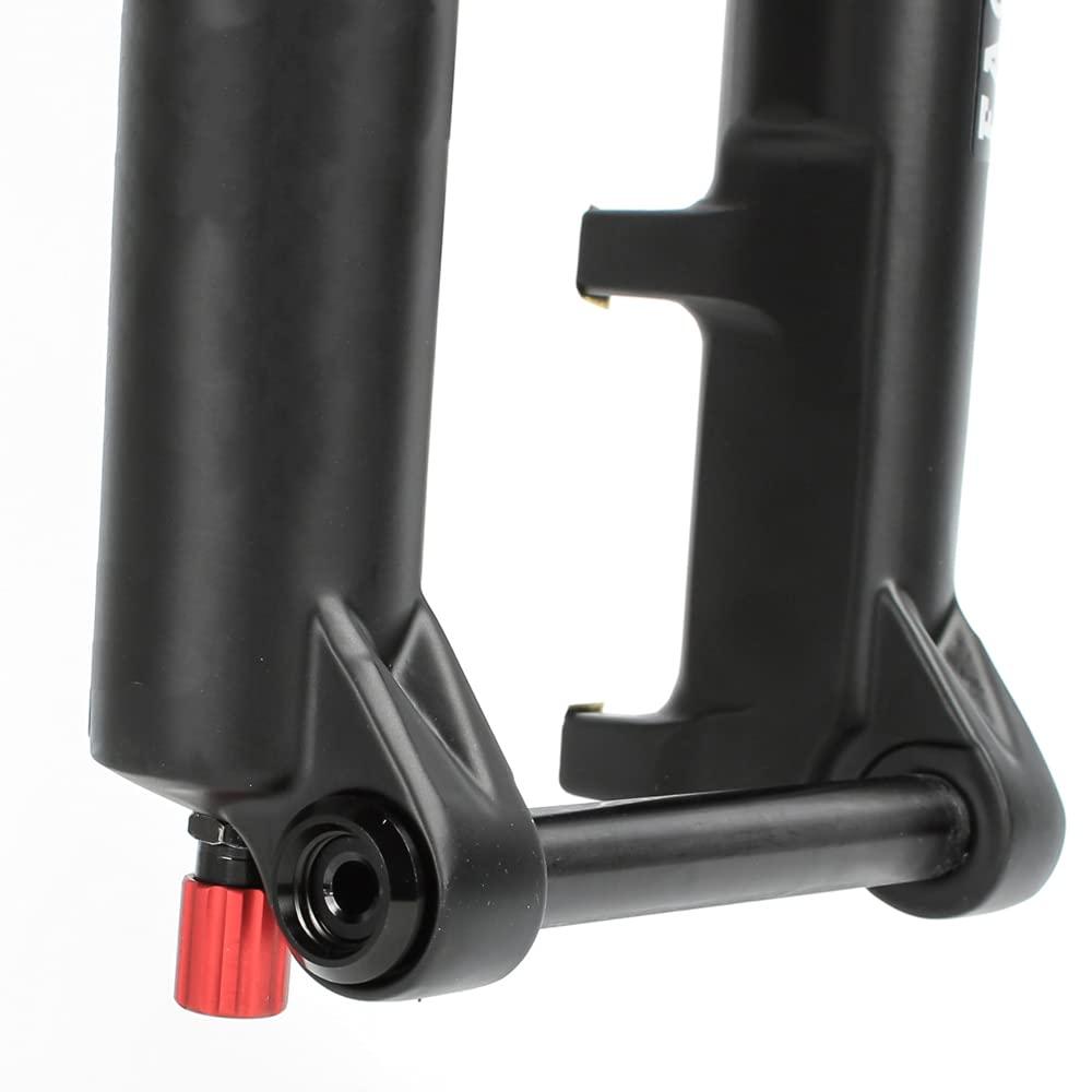 catazer catazer MTB XC/AM 27.5/29inch Mountain Bicycle Air Suspension Fork with Rebound Damping Travel 100mm Boost Thru Axle 110 * 15mm (Remote Lock,27.5er)
