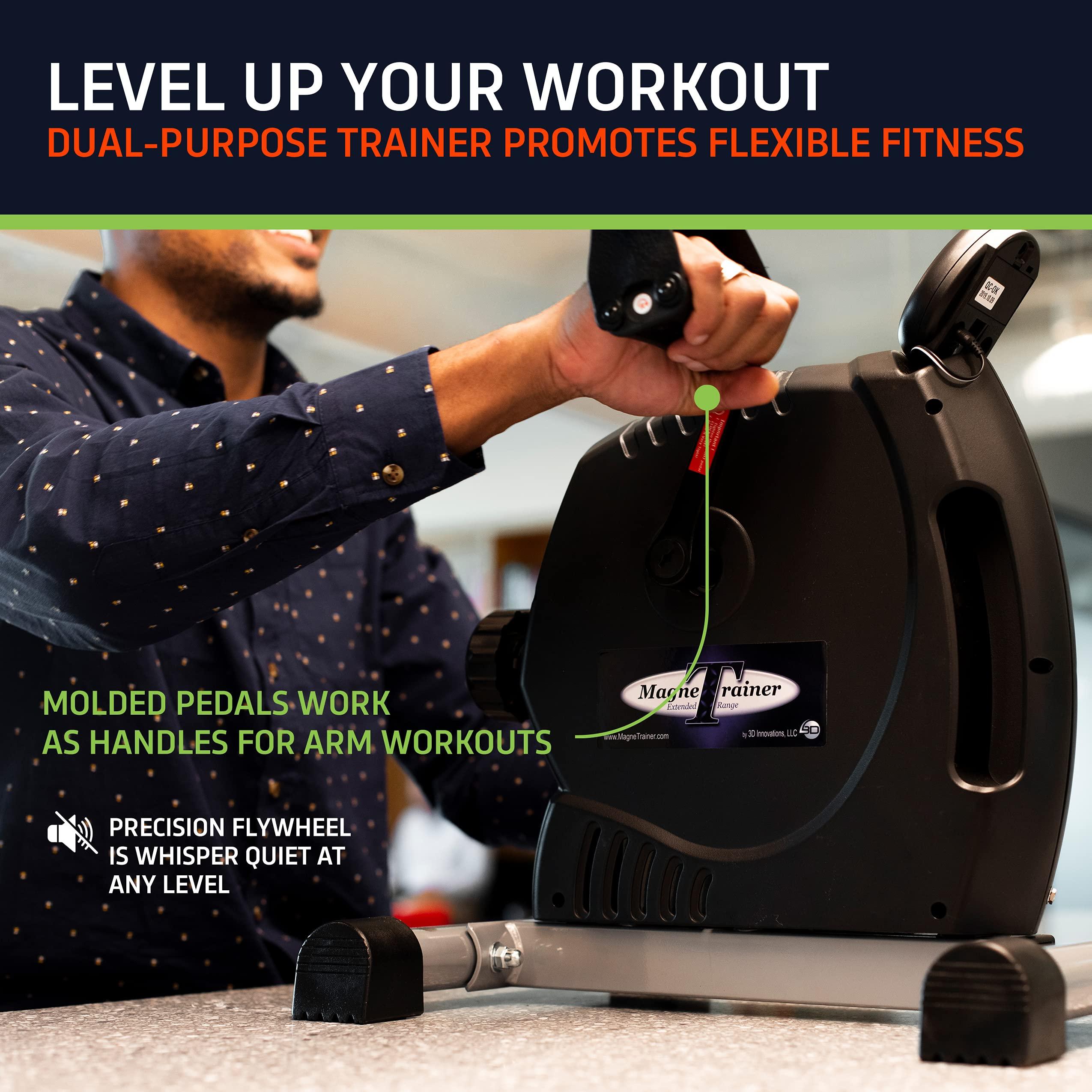 MAGNETRAINER MagneTrainer-ER Mini Exercise Bike Arm and Leg Exerciser