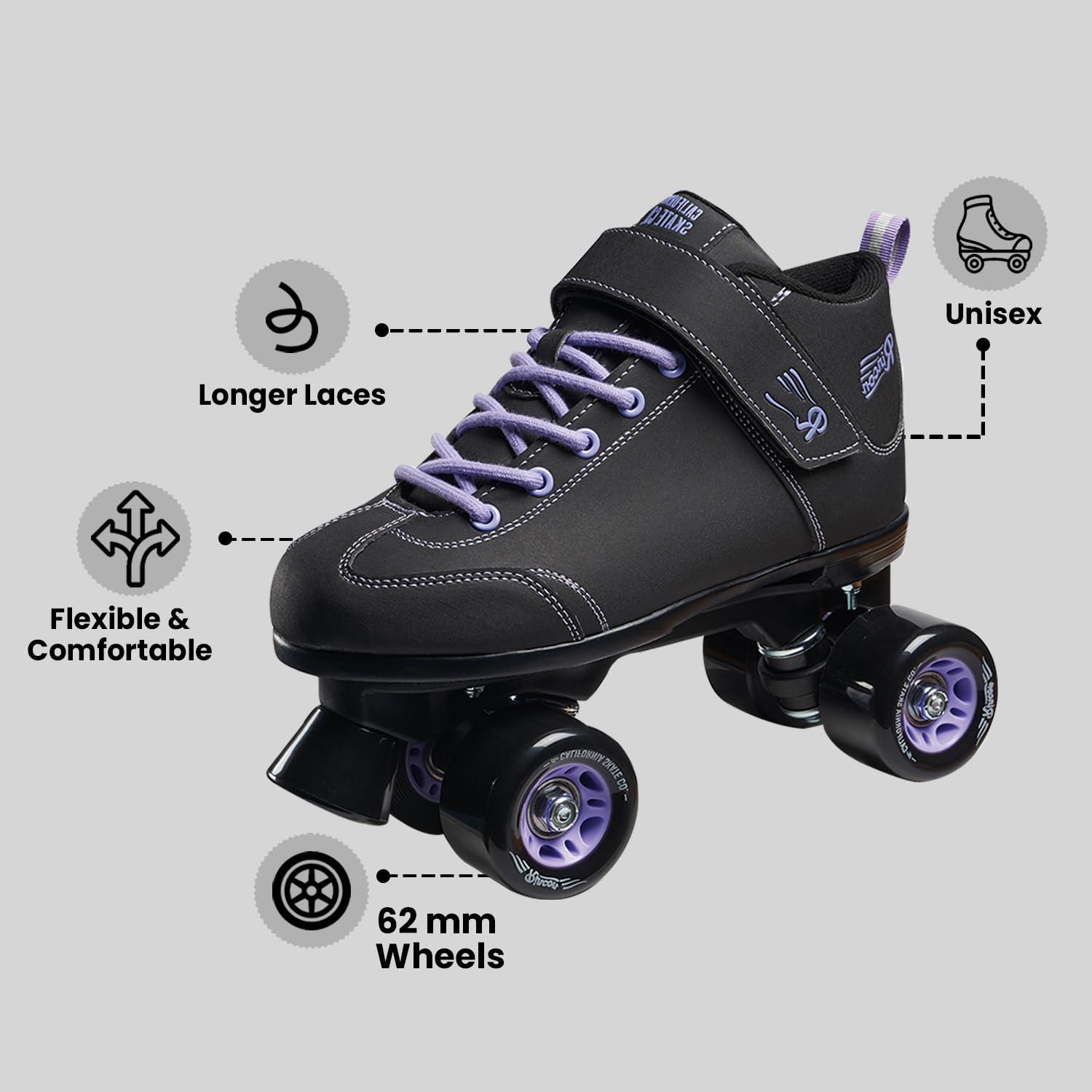 Sure-Grip California Skate Co - Rincon (Purple, Mens 8 / Womens 9)