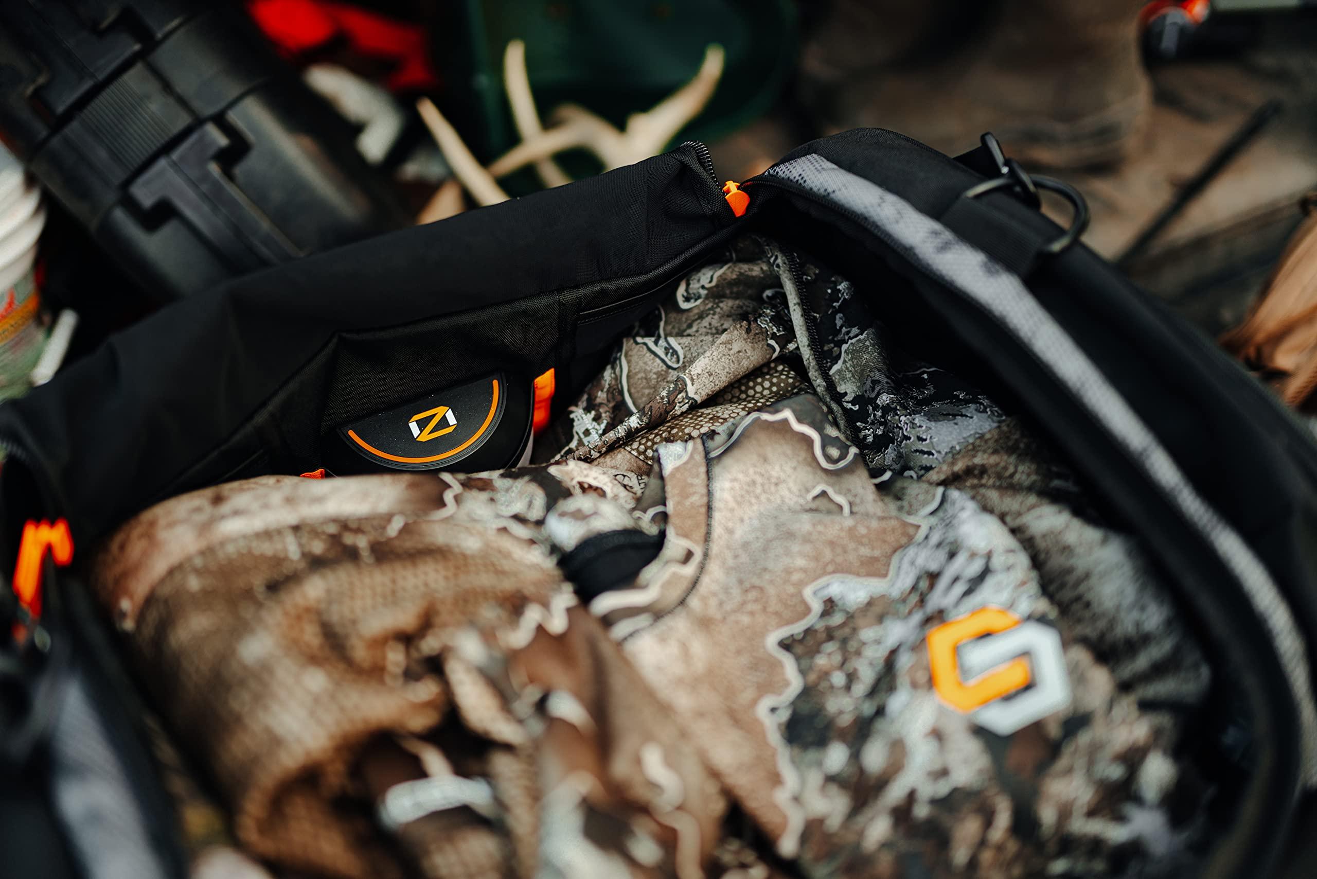 ScentLok ScentLok OZ 5K & Radial IQ Combo - Odor and Scent Removal Ozone Generator for Hunting Clothing and Gear, Sports Equipment - Black