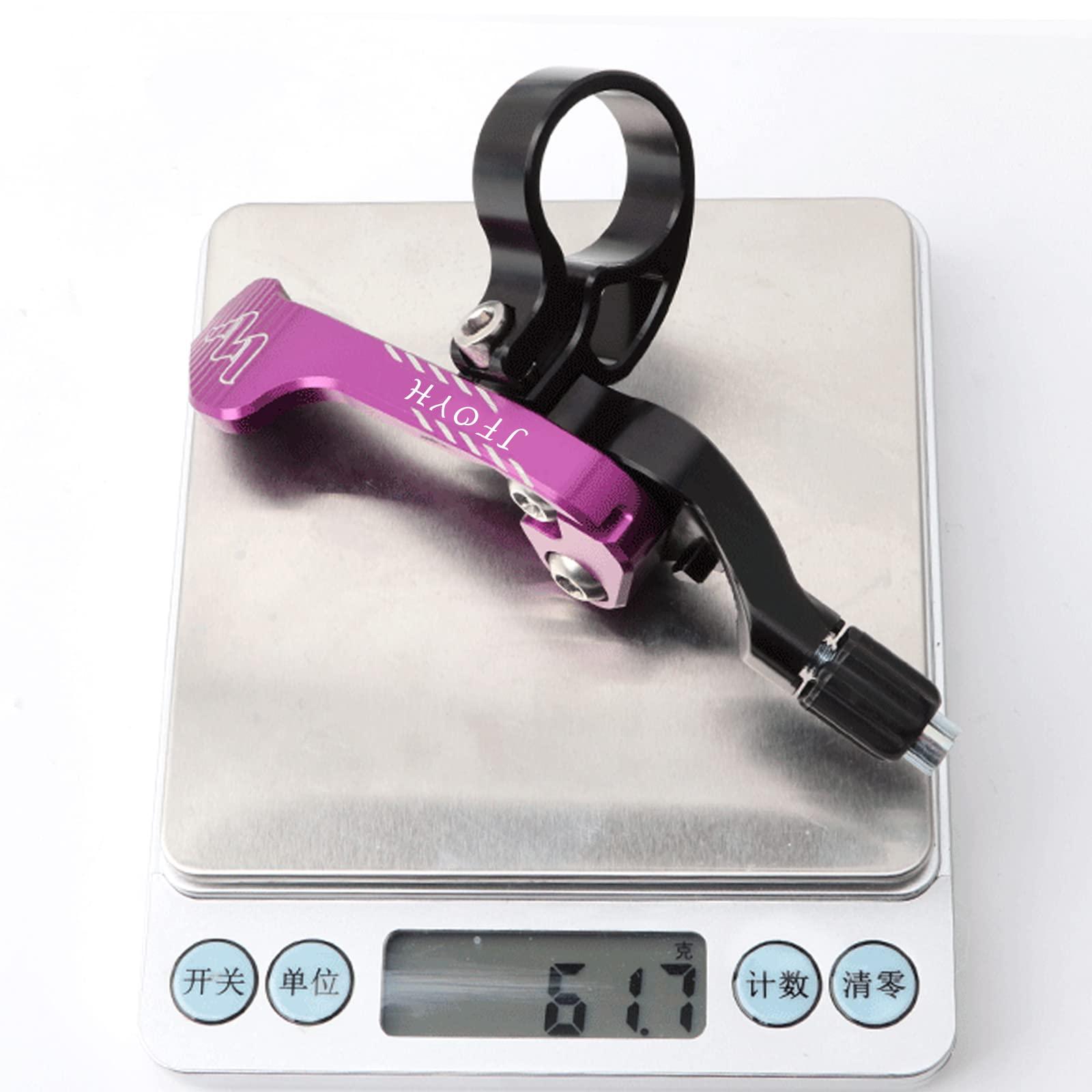 JFOYH JFOYH Mountain Bike Dropper Post Remote Lever Kit for External and Internal Routing Dropper Seatpost - Blue