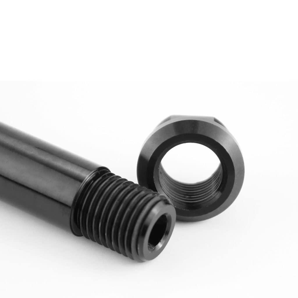 LvTu LvTu Bike Thru Axle 12x100mm 15x100mm 15x110mm Quick Release Rear Wheel Hub Axle Mountain Bike Axle Shaft Skewer 12x142mm 12x148mm (Size : 12 * 175L*M12(P1.5)*L19)