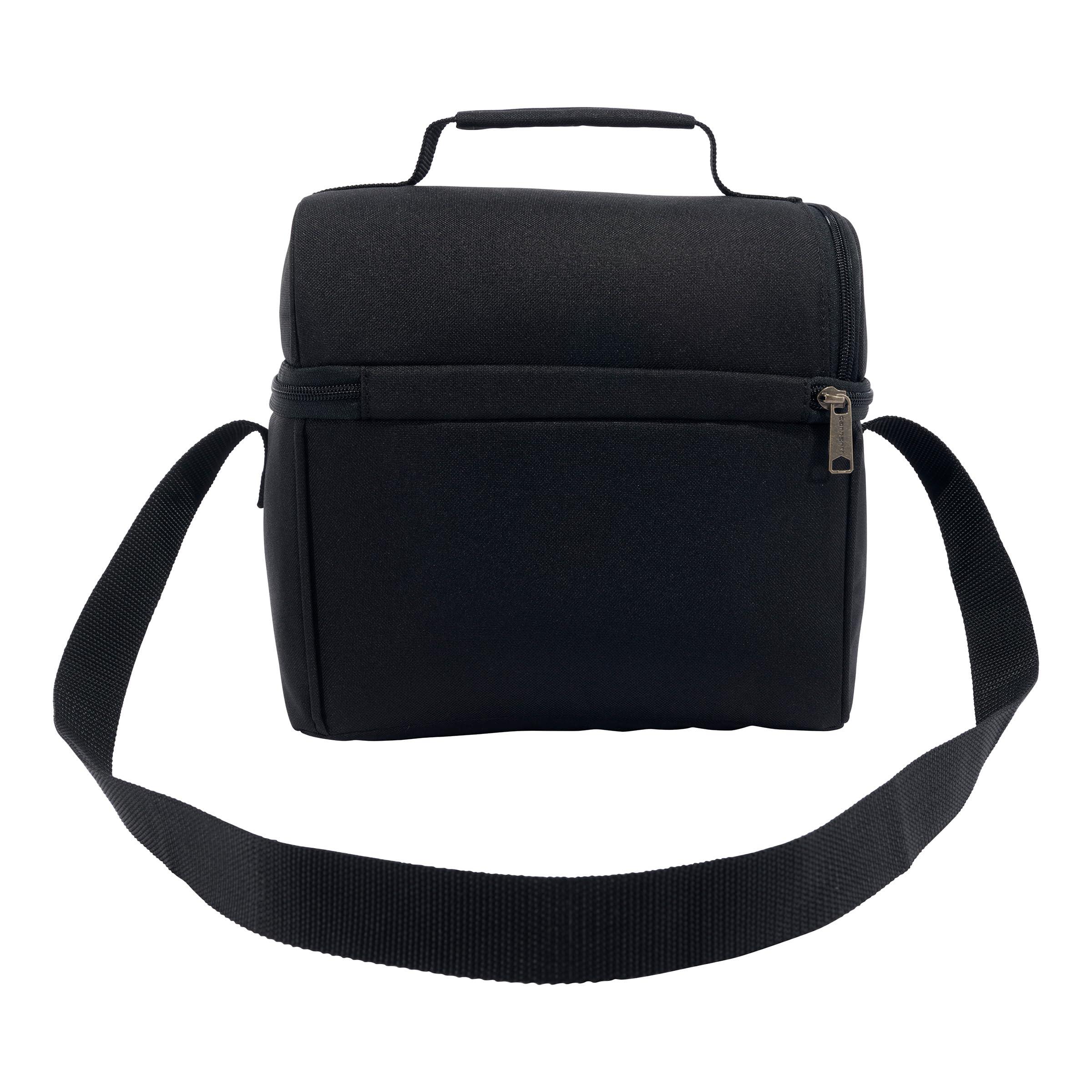 Carhartt Carhartt Camping Cooler, Worksite Lunchbox, Soft Shell Cooler for Construction Sites, Work and Everyday Use Cooler, Black