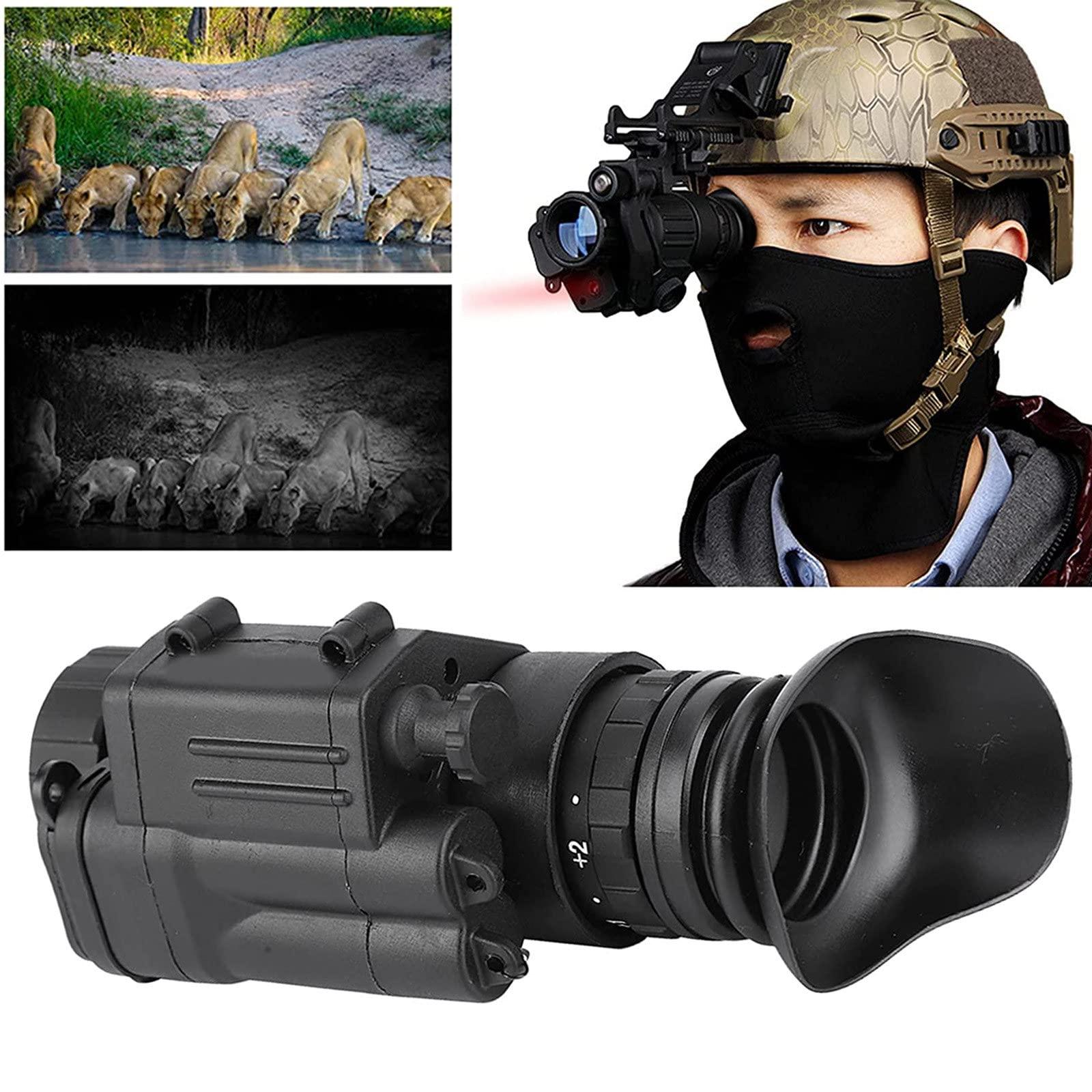 BEESOM BEESOM PVS-14 Digital Night Vision Goggle IR Night Vision Monocular Waterproof, Monocular Night Vision Scope Thermal Imaging Monocular for Hunting,Camping,Travel