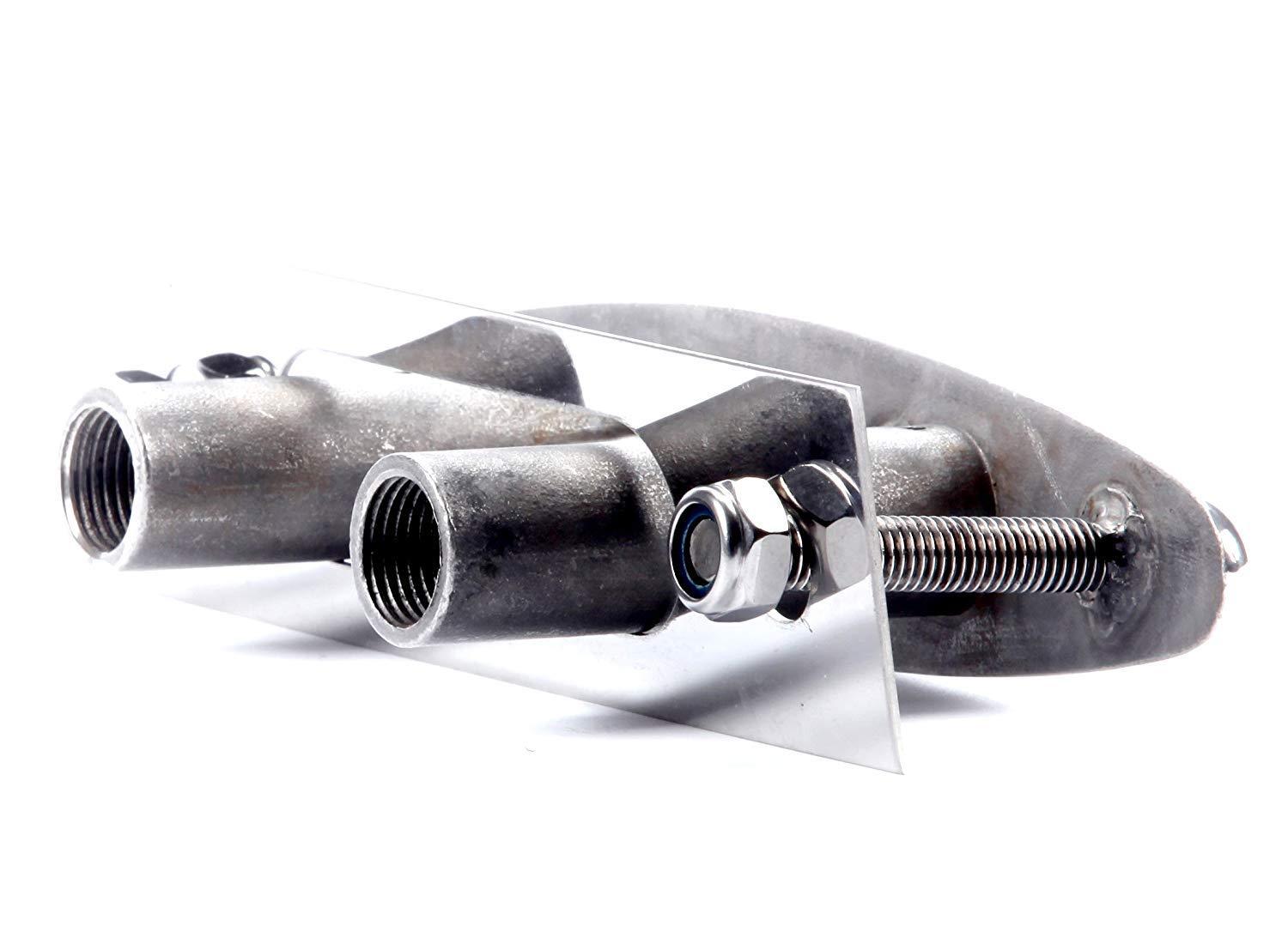 Amarine Made Amarine Made Pair of Boat Marine Stainless Steel 316 Pull up Cleat Flush Mount Cleat Lift (2pcs,8 Inch)