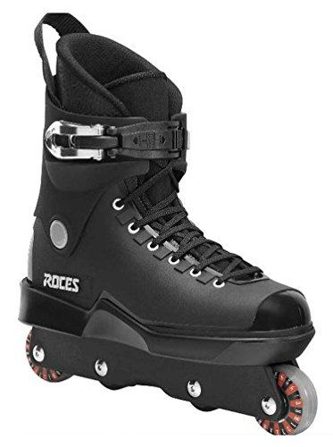 Roces Roces Mens M12 UFS Aggressive Street Italian Inline Skates Black 101183 00001-9