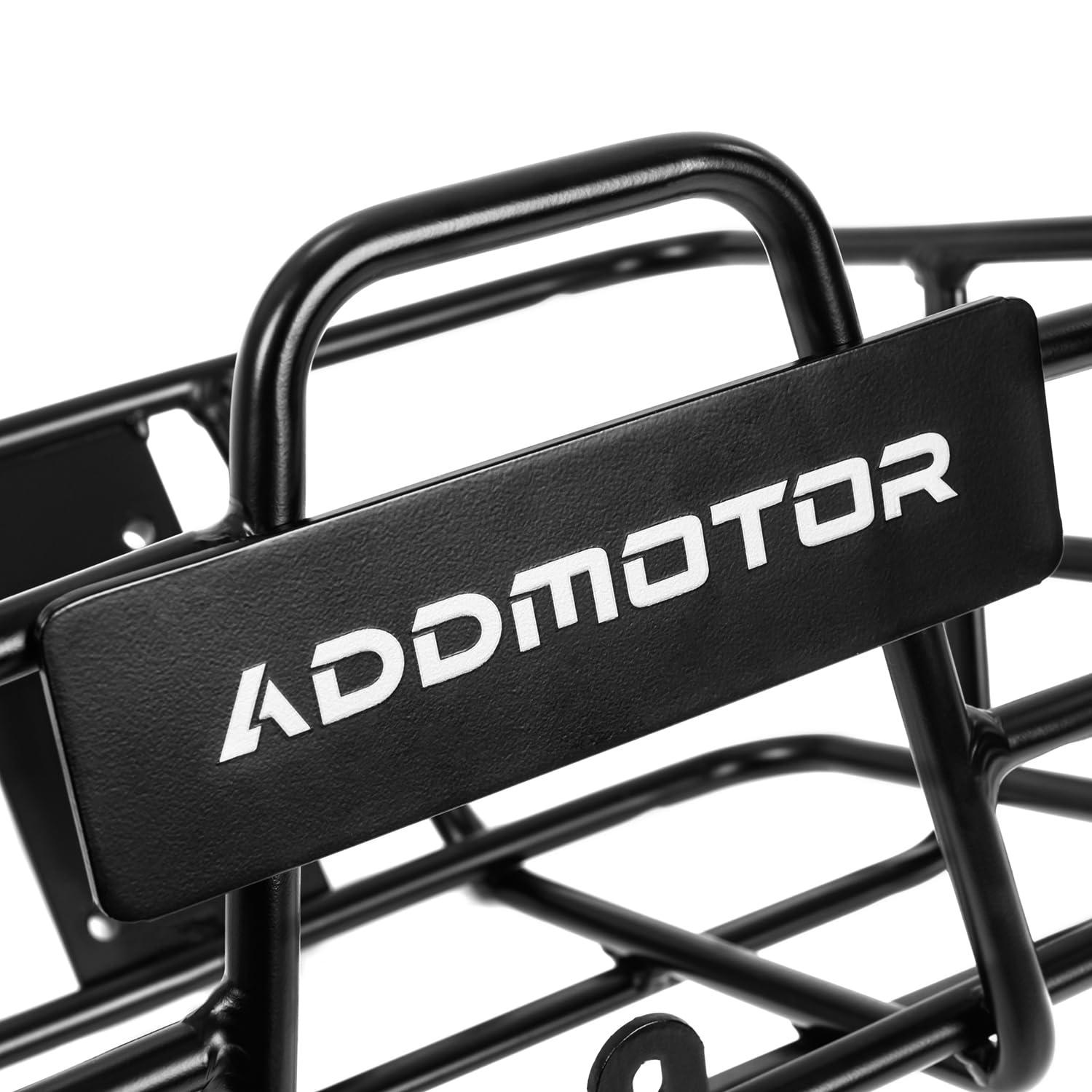 ADDMOTOR Addmotor Electric Bike Metal Front Basket Small, Not Fit for M-70 M-360Regular