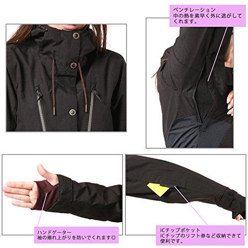 Ride Snowboard Outerwear Ride Snowboard Outerwear Women\'s Wallingford Shell Jacket, Olive/Olive Melange, Medium