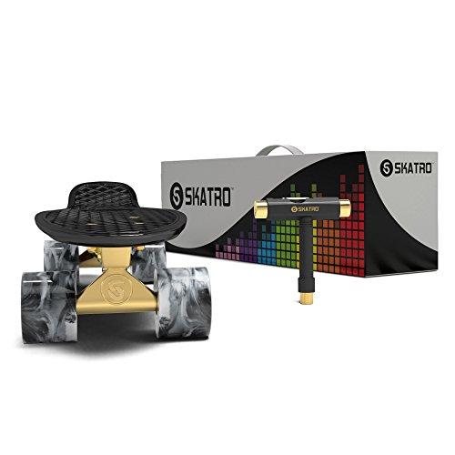 Skatro Skatro - Mini Cruiser Skateboard. 22x6inch Retro Style Plastic Board Comes Complete