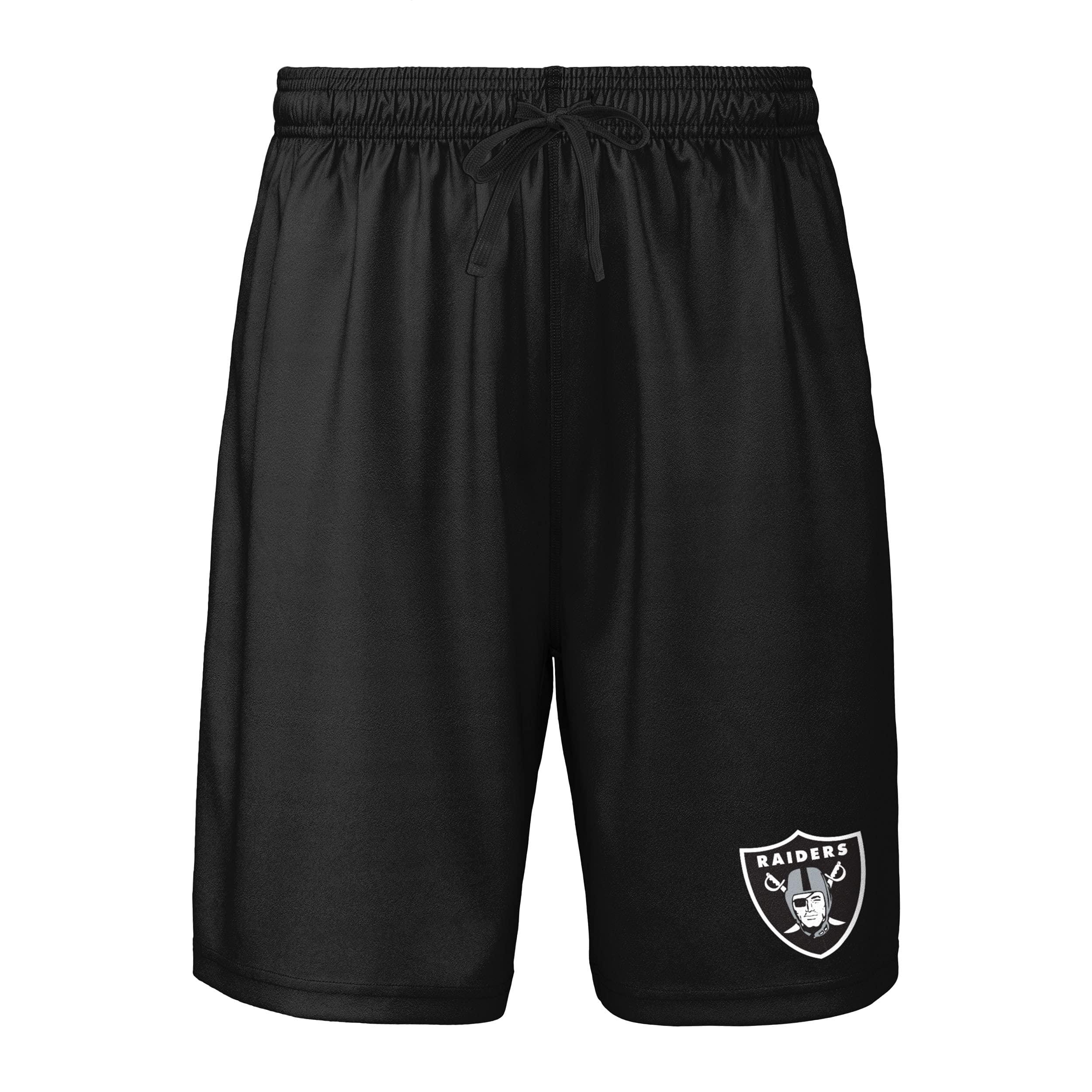 FOCO FOCO Las Vegas Raiders NFL Mens Team Workout Training Shorts - M