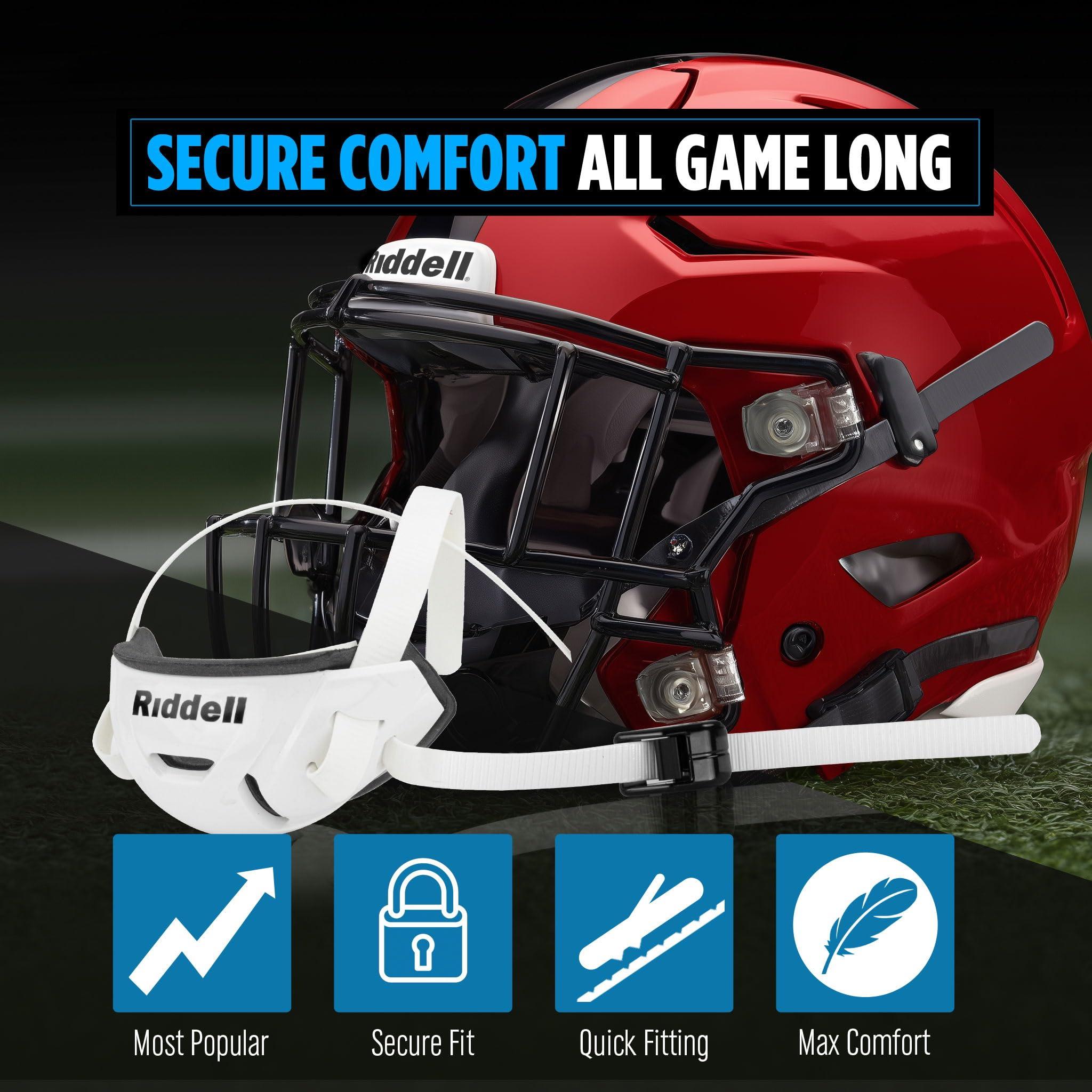 Sports Unlimited Sports Unlimited Riddell SpeedFlex Cam-Loc Hard Cup Football Chin Strap 2.0, SpeedFlex Chin Strap for Football Helmet