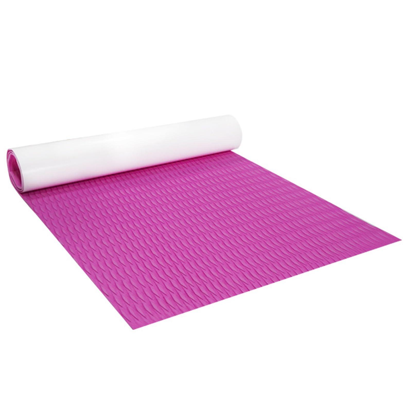 WKXTECZT WKXTECZT EVA Foam Boat Flooring Faux Teak Boat Decking Sheet Easily Cut Non-Slip Marine Mat Dot Texture Self-Adhesive Flooring Sheet for Pontoon Motorboat RV Yacht,Pink,240cmX90cm
