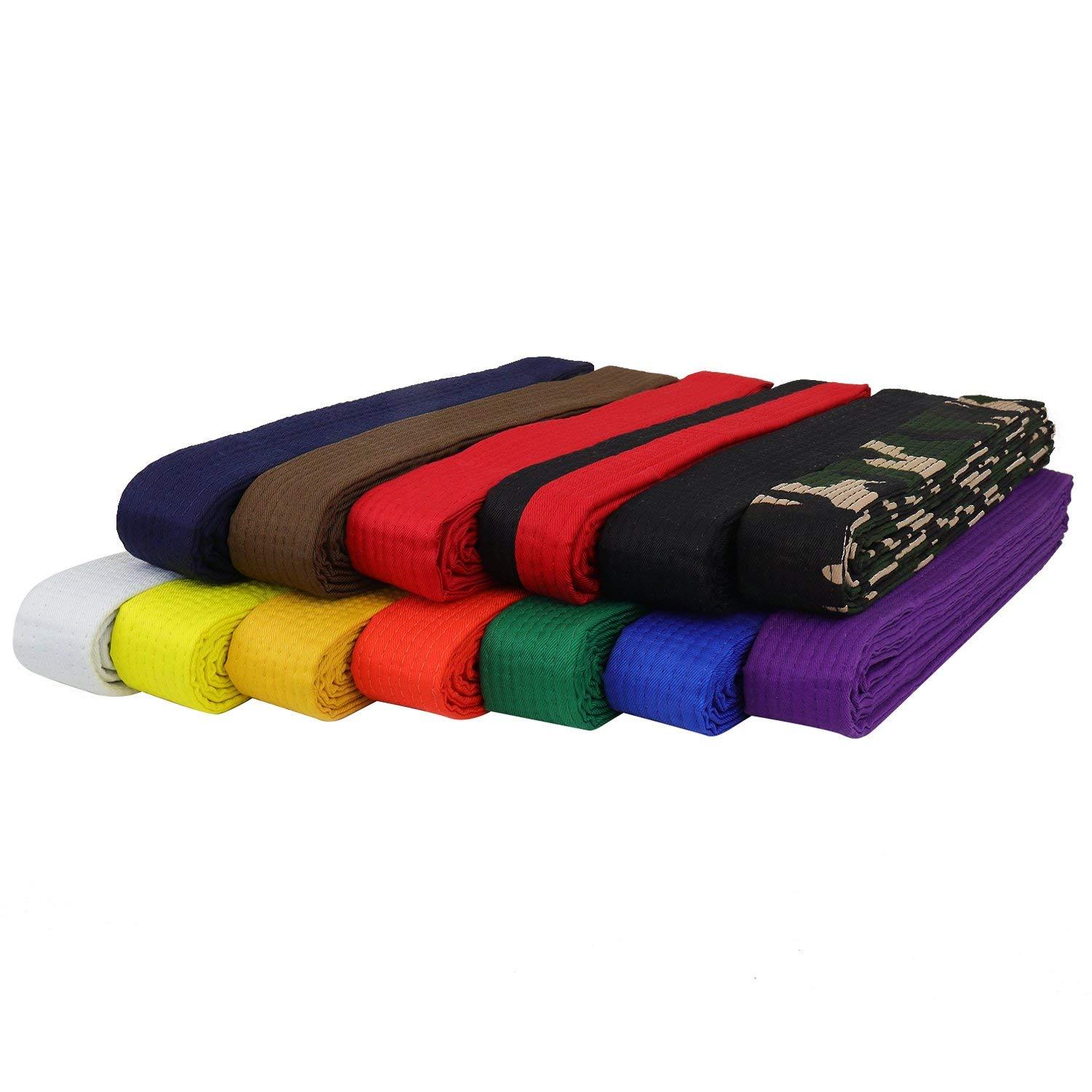 AAMA AAMA Plain Color Belt for Martial Arts - Taekwondo Karate Judo - Camo Size 2