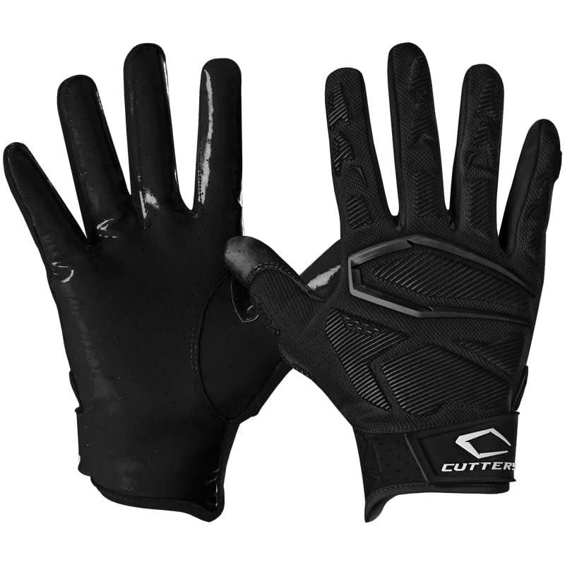 Cutters Cutters Gamer Padded Football Glove. All Purpose Players, Receivers, Lineman. Extra Grip.