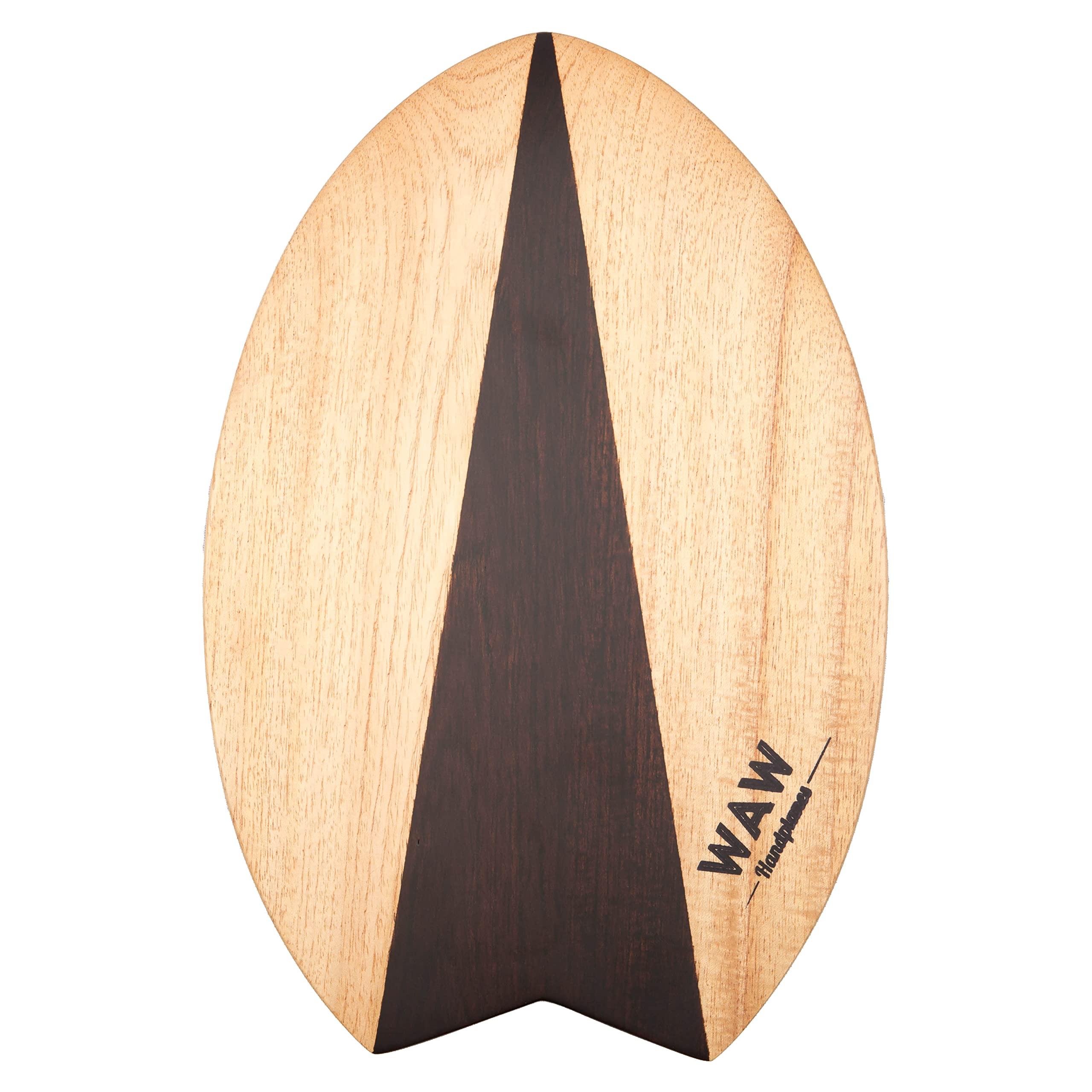 WAW Handplanes WAW TimberFish Bodysurfing Handplane, Handboard, Body Surf Plane, Hand Surfer, Hand Paddle, Sustainable Timber