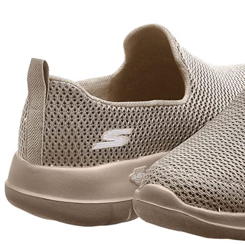 Skechers Skechers Go Walk Max - Athletic Air Mesh Slip On Walking Shoe mens,Taupe,9.5