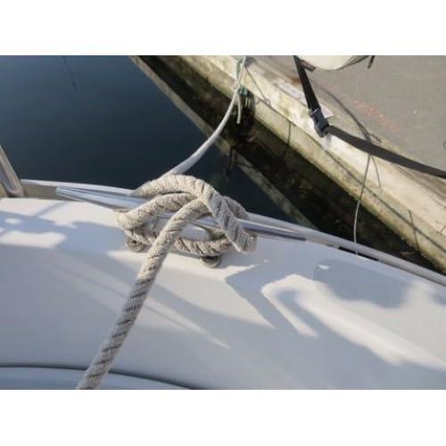 MIZUGIWA MIZUGIWA 6 inch Boat Cleat 316 Stainless Steel Dock Cleat Open Base Cleats Boat Dock Cleats Rope Cleat with Fasteners for Boat Docks,Decks,Kayaks,Marine, Nautical Decor,Pack of 2