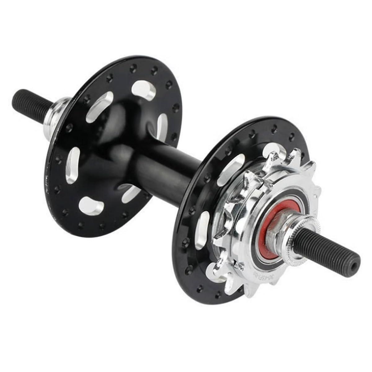 catazer catazer 13T/14T/15T/16T/17T/18T Fixed Gear One Speed Bicycle Freewheel Cogs Sprocket & Lockring for Fixie Track Bike Hub (14T Set)