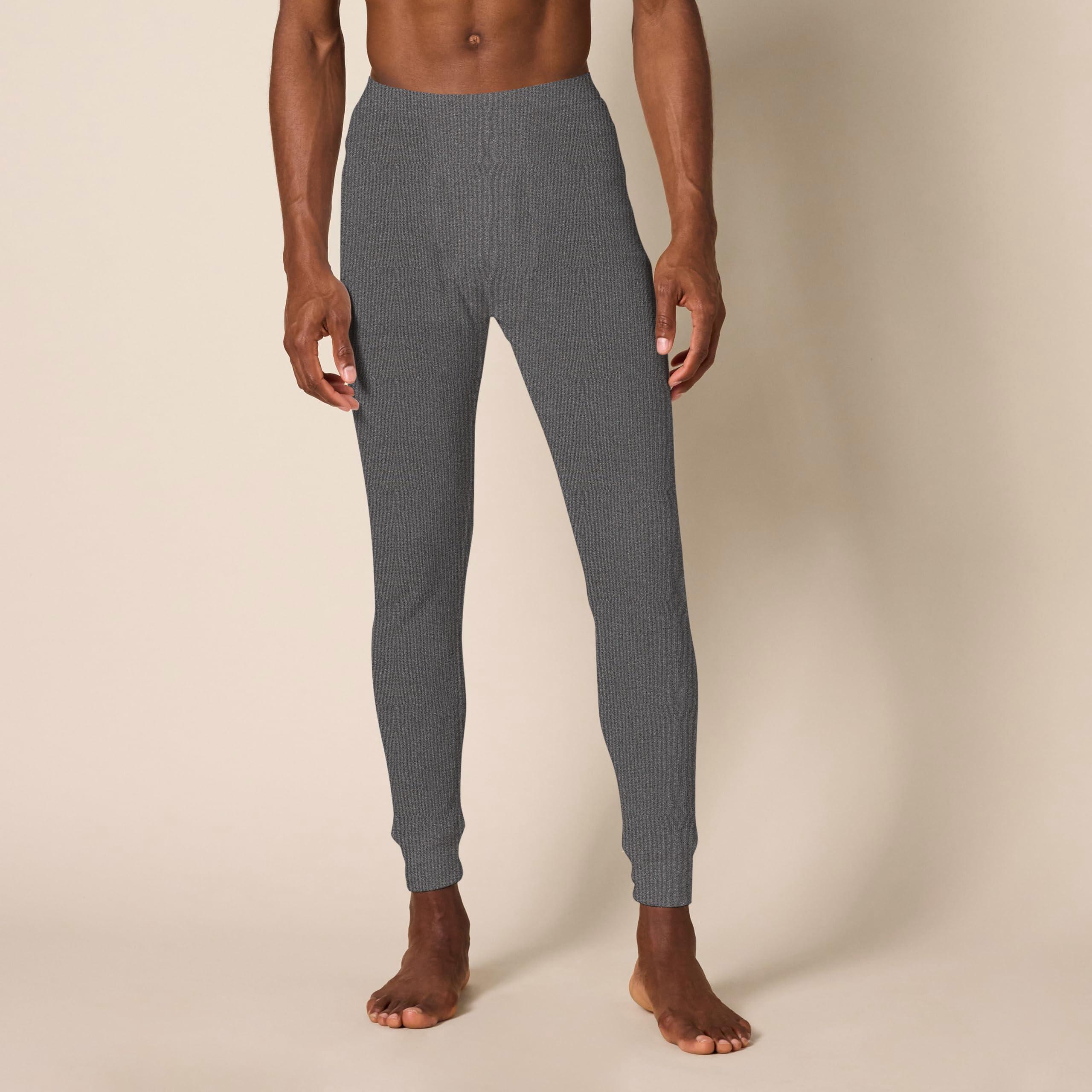 Amazon Essentials Amazon Essentials Thermal Long Johns Underwear Set for Men, XX-Large, Charcoal