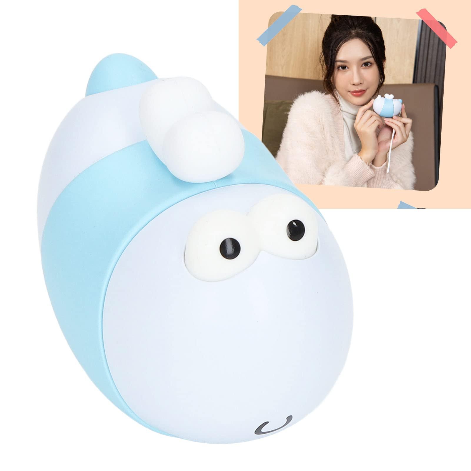 MINGZHE MINGZHE Rechargeable Hand Warmer Bee Style,2 Temp Modes Fast Heating Electric Hand Warmer for Home Winter Office(Blue)