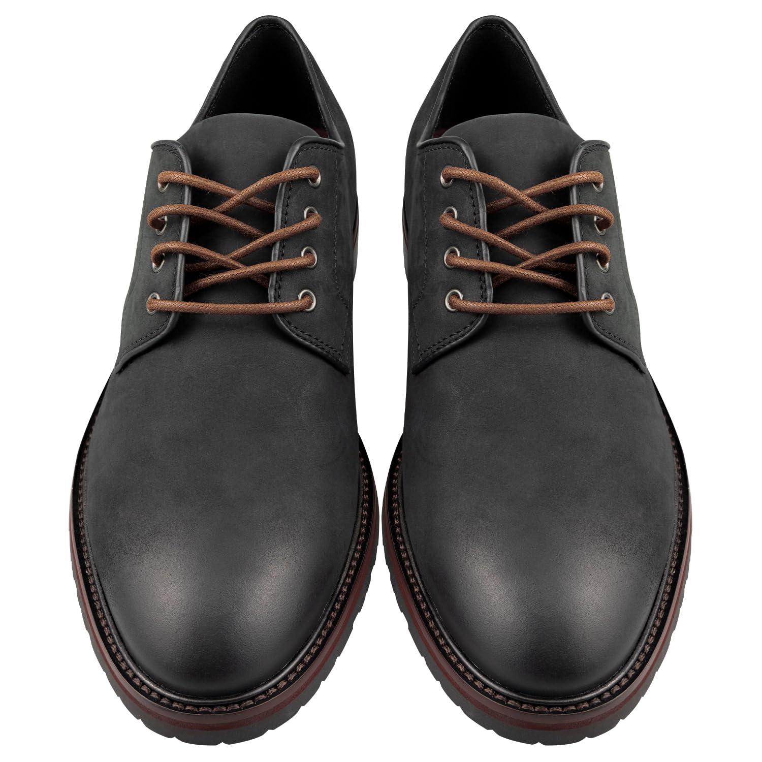 Endoto Endoto Waxed Shoelaces for Cole Haan Replacement Round Shoe Laces Oxford Golf Shoes(Color:Brown,Size:29Inch)
