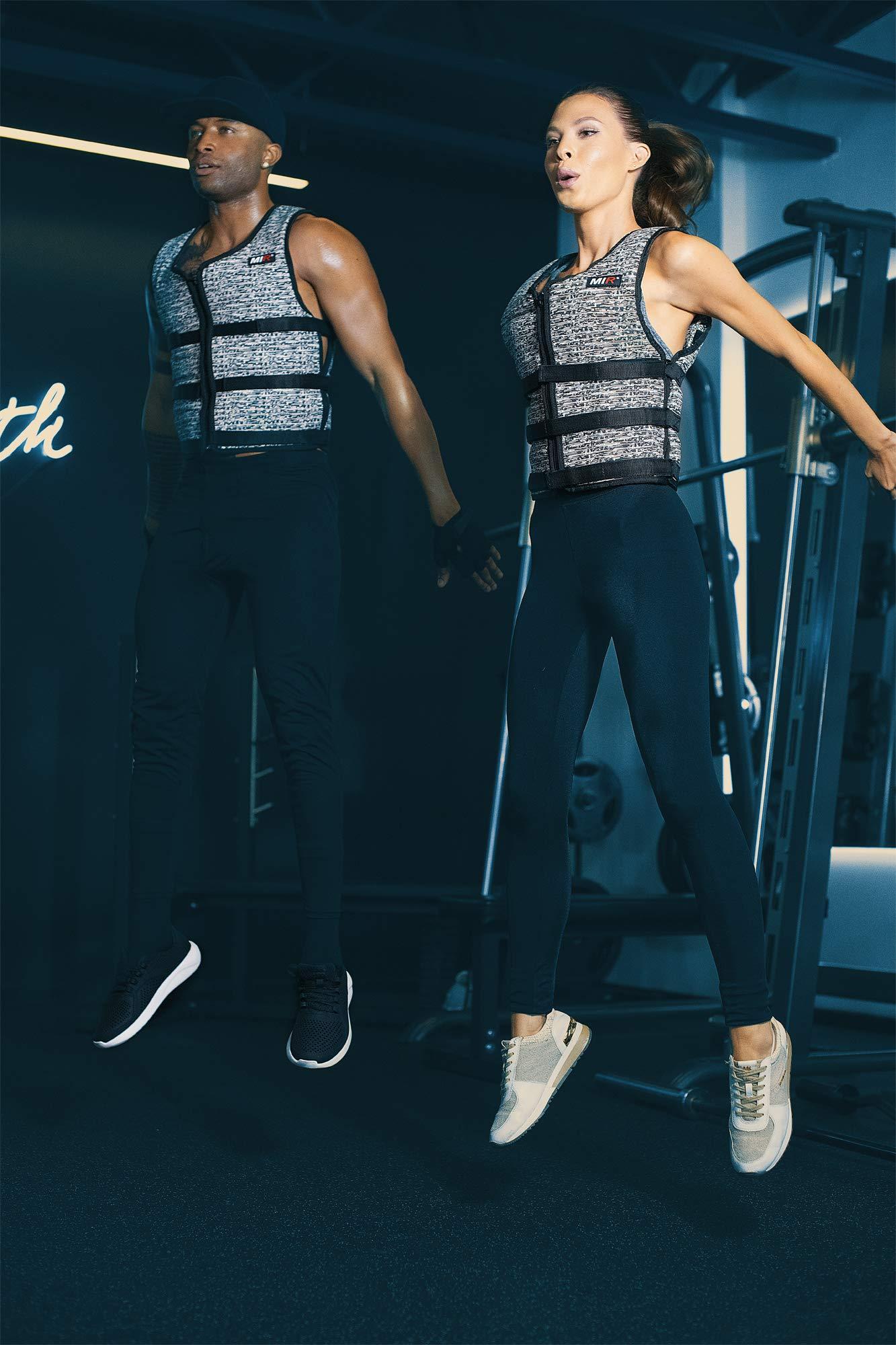 miR MiR Super Slim Air Flow Weighted Vest 4lbs - 32lbs (24LBS)