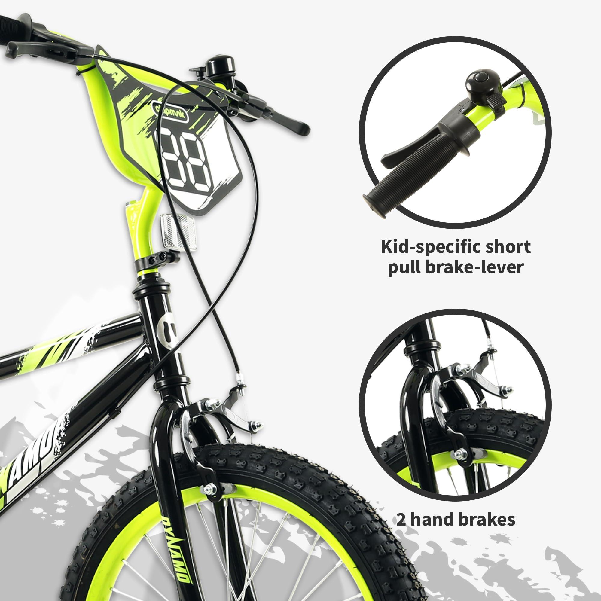 RoyalBaby Chipmunk Kids Bike Toddlers 12 14 16 18 Inch Wheel Bicycle Beginners Boys Girls Ages 3-11 Years, Multiple Color Options