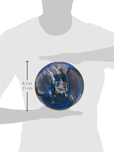 Brunswick Brunswick TZone Indigo Swirl Bowling Ball (9-Pounds)