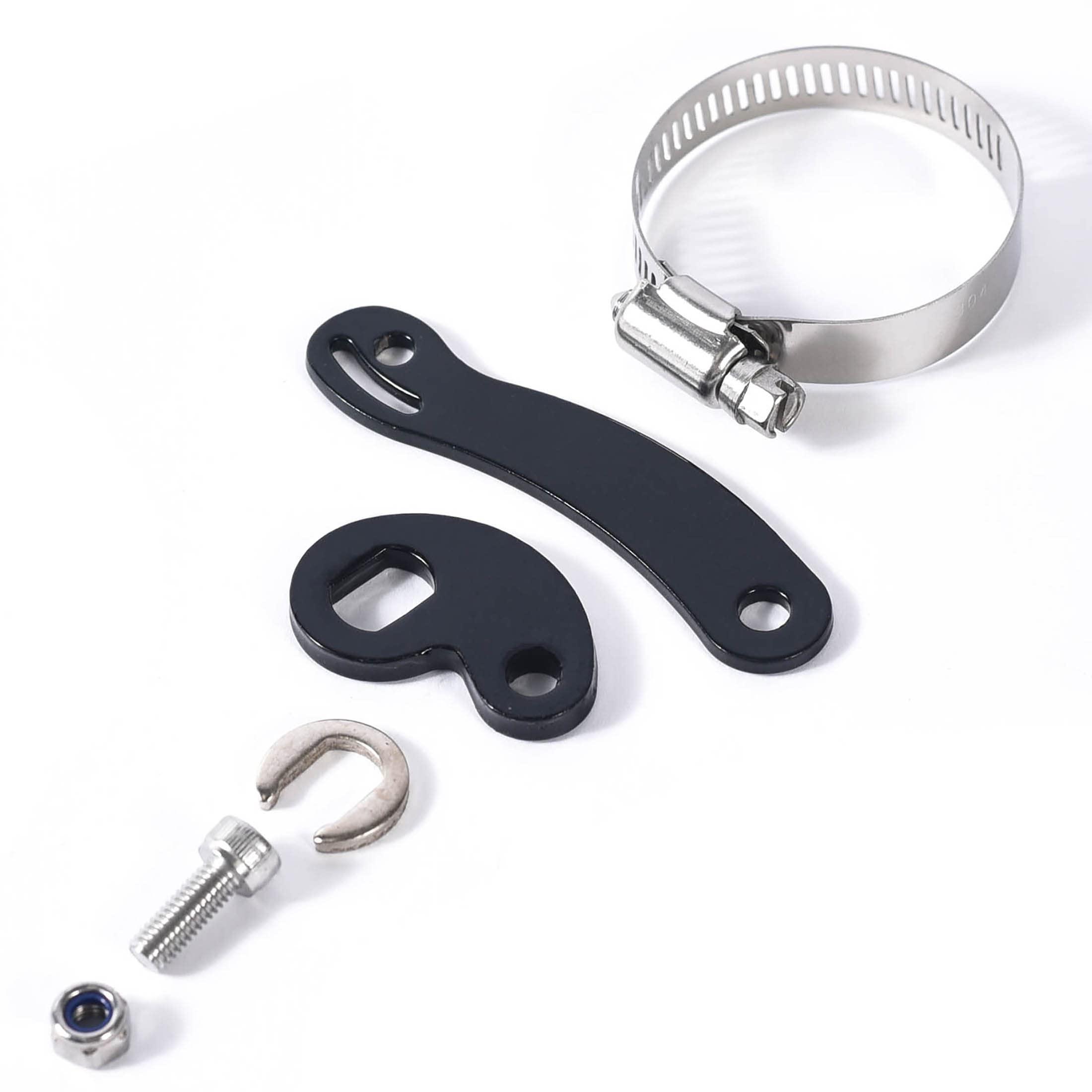 EBIKELING EBIKELING 6 Pc Ebike Accessories Conversion Kit, Electric Bike Kit, Torque Arm, Mid Drive, Front or Rear, Black