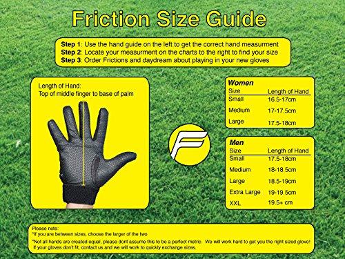 Friction Gloves Friction Gloves Friction 3 Ultimate Frisbee Gloves - Pair - White - Men M