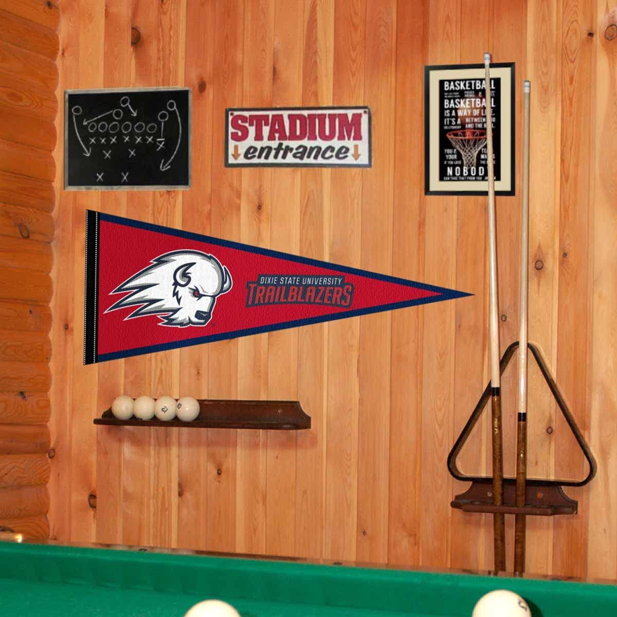 College Flags & Banners Co. College Flags & Banners Co. Dixie State Trailblazers Pennant
