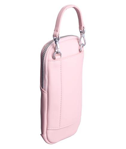 STANLEY STANLEY Cross Bottle Essentials Case Midi | Phone, Wallet, Keys Holder for Water Bottle | Faux Leather Accessory Pouch for Carry All Strap | Tumbler Cup Accessories | BPA-Free | Rose Quartz