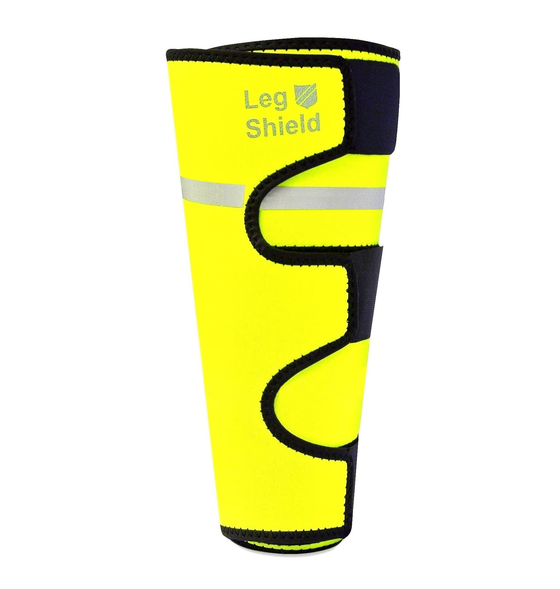 Leg Shield Bike Pant Protector - Fully Protects Cyclist\'s Pants from Grease and Chain - Better than Straps and Clips - Comfortable, Easy On/Off (1 Unit)