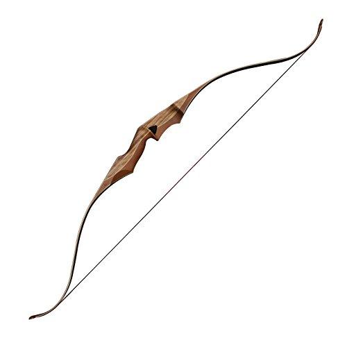 Southland Archery Supply Southland Archery Supply Maverick One Piece Traditional Wood Hunting Bow (Clear Limb 40 pounds, Right)