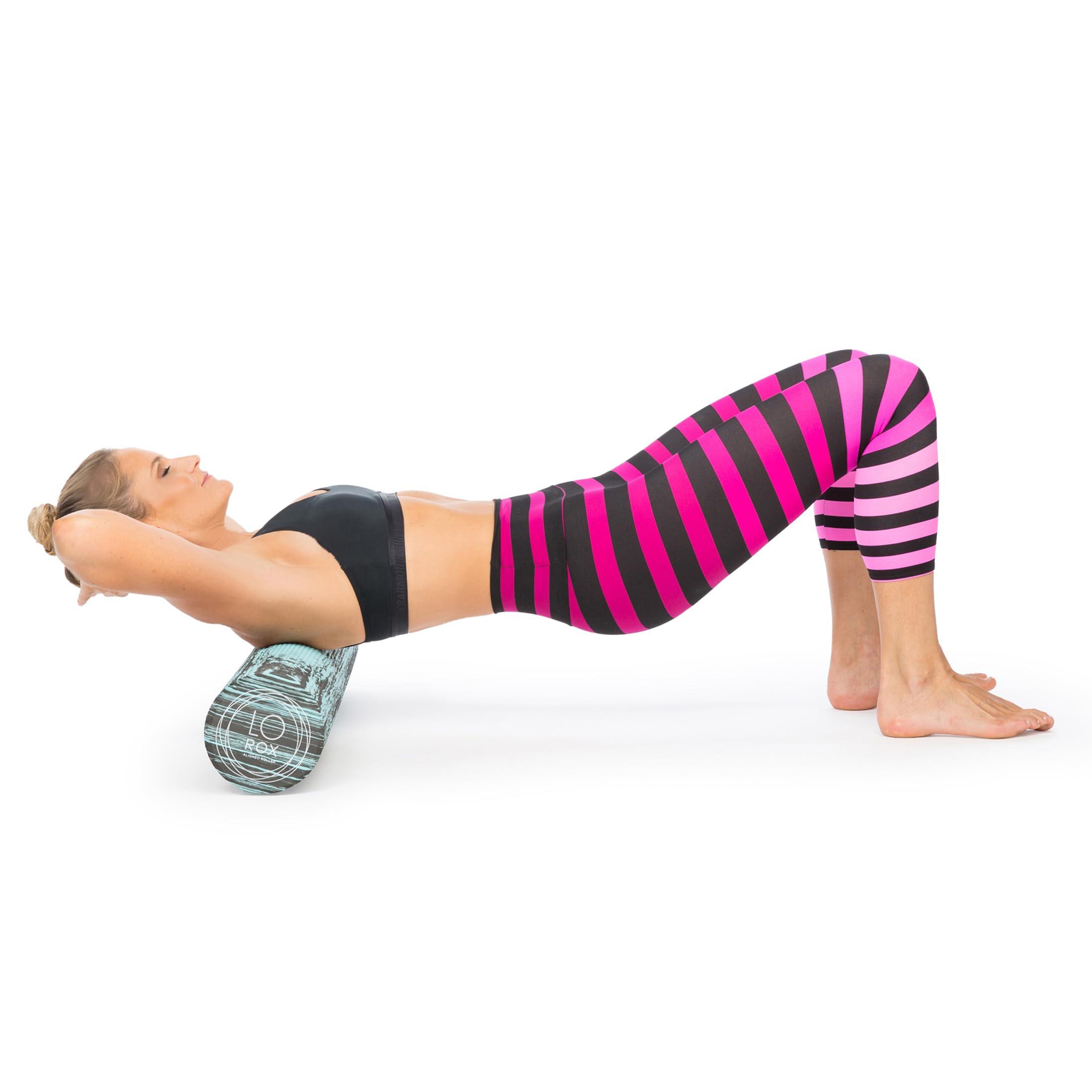 OPTP OPTP LO ROX Aligned Life Foam Roller by Fascia and Alignment Expert Lauren Roxburgh 36 Inch Foam Roller for Exercise, Self-Massage and Muscle Recovery