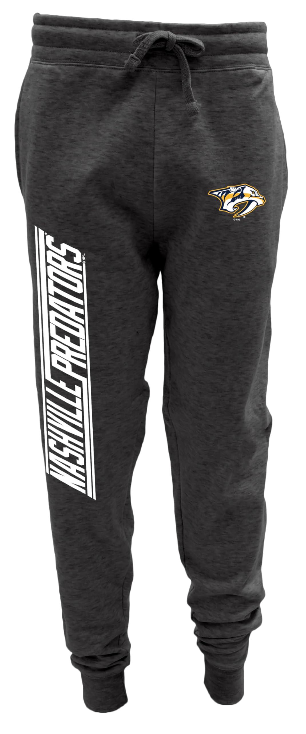 Blue 84 Blue 84 Men's Standard NHL Officially Licensed Sweatpants Jogger Charcoal
