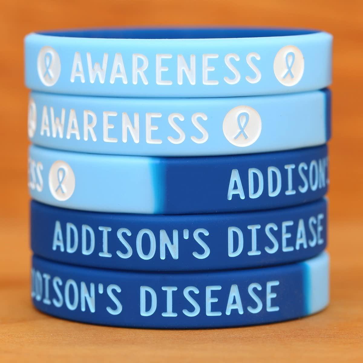 SayitBands SayitBands Three (3) Addison's Disease Bracelets