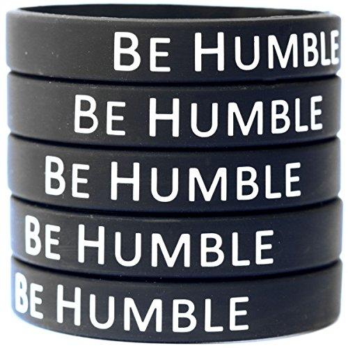SayitBands SayitBands 5 Be Humble Silicone Wristband Bracelets