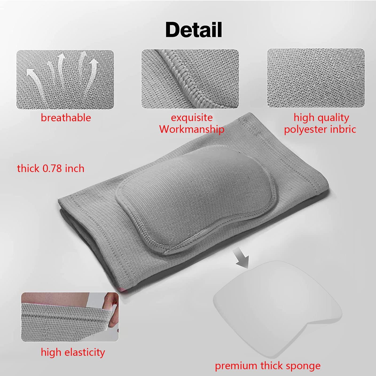 RYBTB RYBTB Volleyball Knee Pads for Women, Men, Youth, Girls, Kids, Knee Brace for Volleyball Basketball Football Dance Yoga Tennis Running Cycling Workout Climbing Wrestling