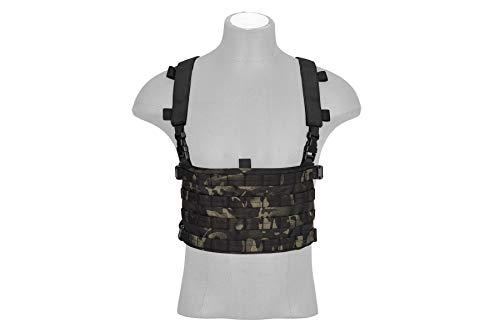 Lancer Tactical Lancer Tactical 1000D Nylon QD Chest Rig and Backpack Combo (Black Camo)