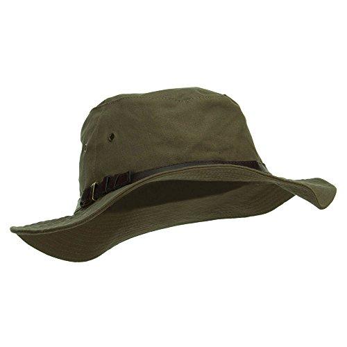 Jeanne Simmons Jeanne Simmons Men's Inner Pocket Bucket Hat - Olive L