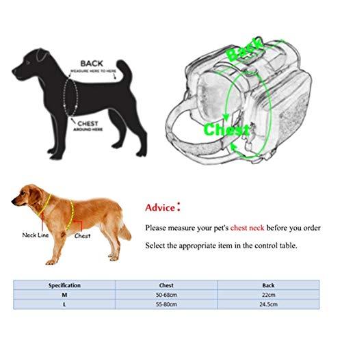 PJDDP PJDDP Tactical Dog Harness,Tactical Dog Vest,Adjustable Dog Training Vest, K9 Service Dog Vest Working Dog Vest with Handle for Small Large Dogs with Accessory Package,Black,M