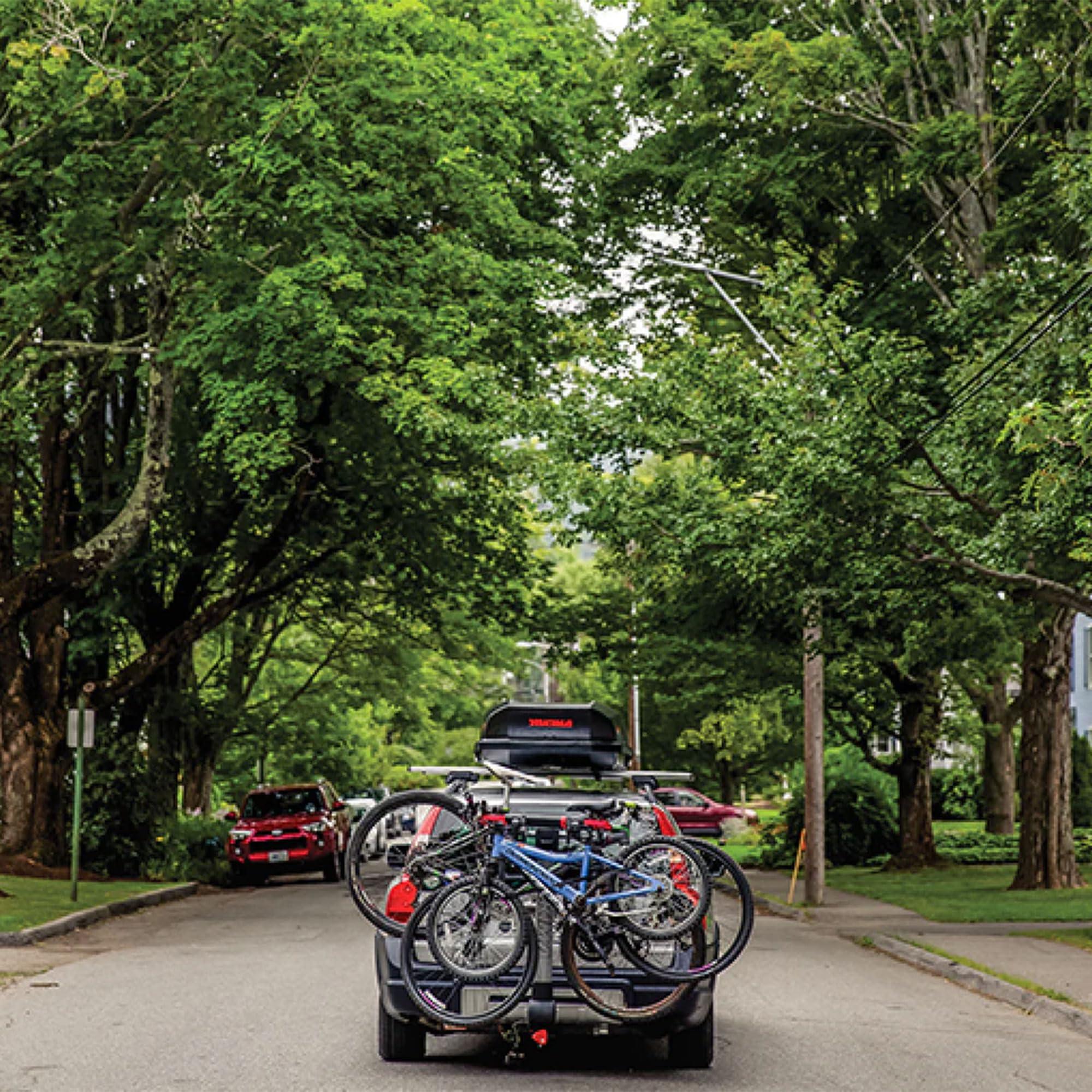 Yakima Yakima RidgeBack 5 Bike Capacity Tilt Away Hitch Bike Rack with 1.25 and 2 Inch Hitch Receiver for Cars, SUVs, and Trucks, Black
