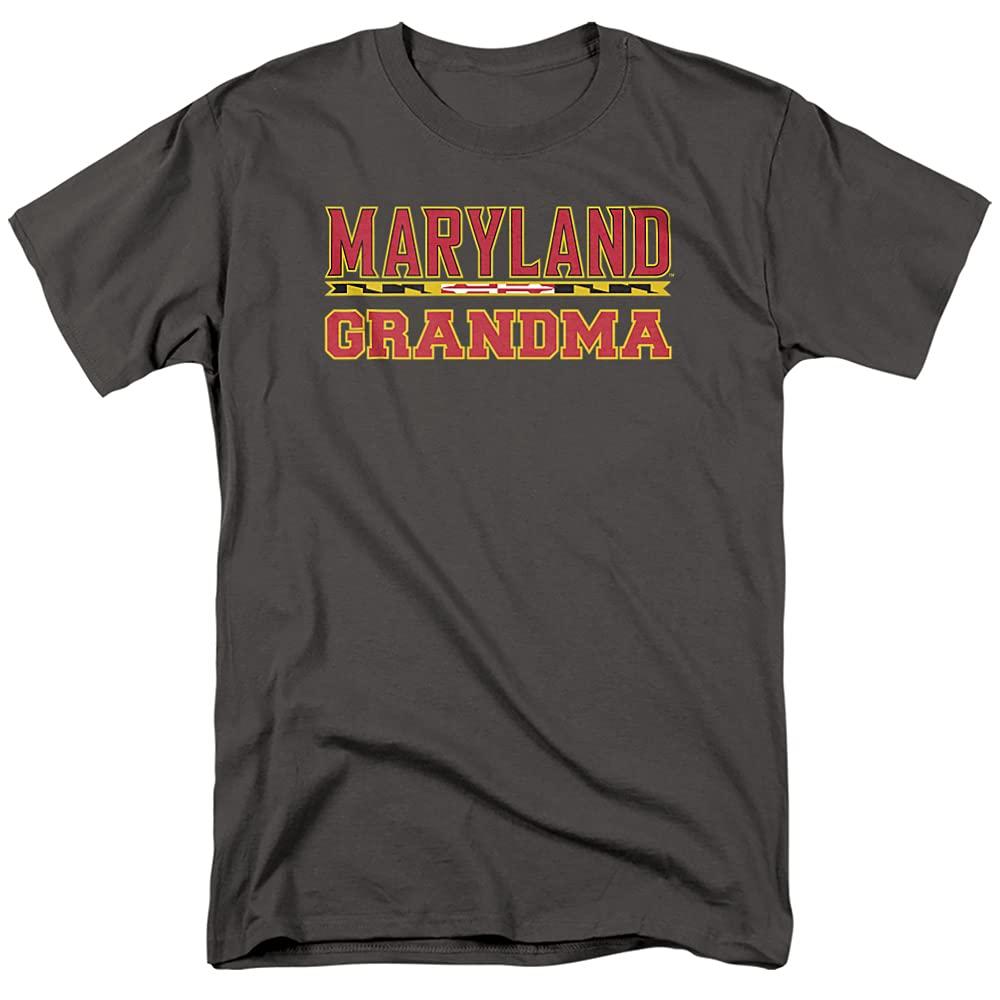 University of Maryland University of Maryland Official Grandma Unisex Adult T-Shirt, Charcoal, 4X-Large