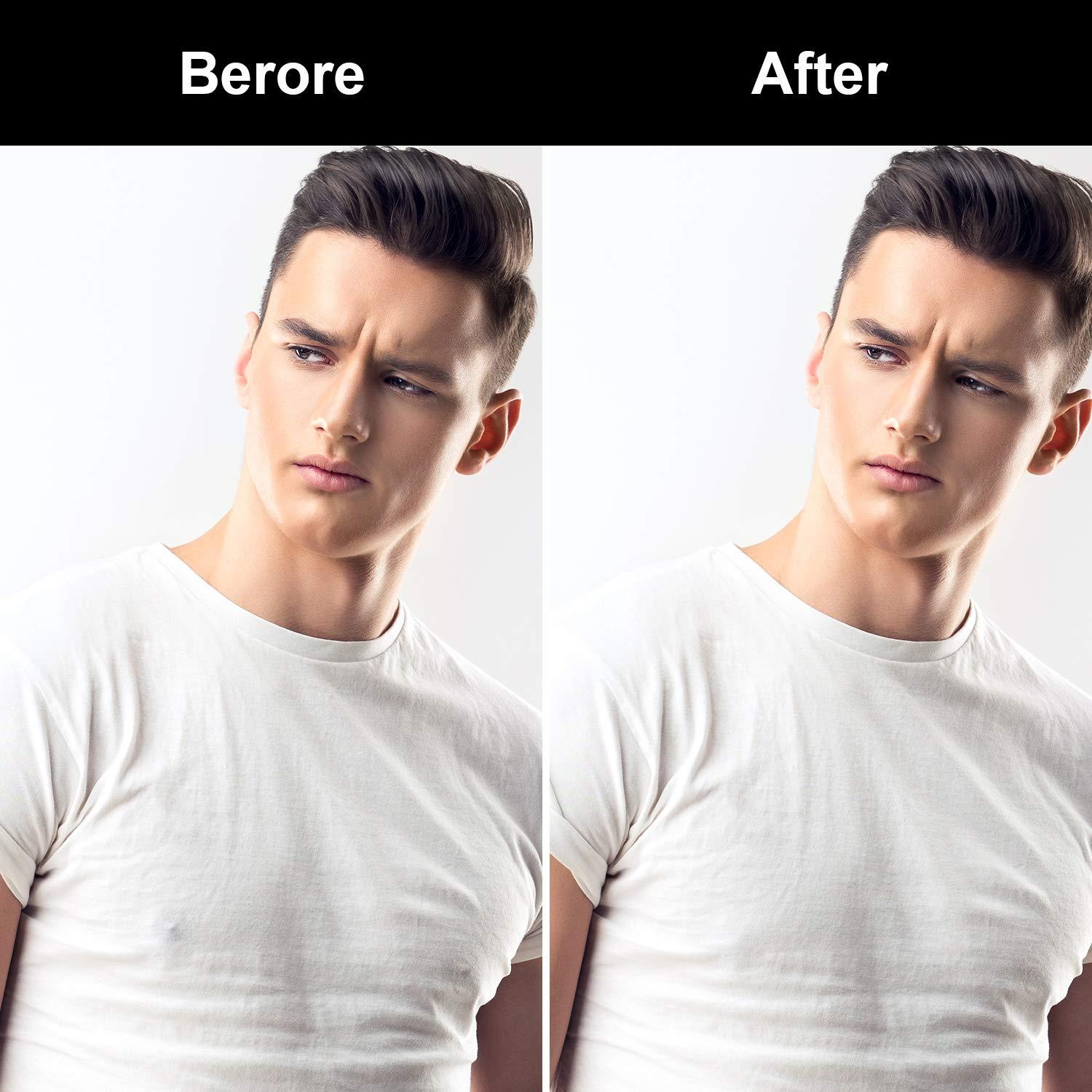 Geyoga Geyoga 200 Pcs Nipple Covers for Men Anti-chafing Mens Nipple Tape Guard Pasties for Running Sports