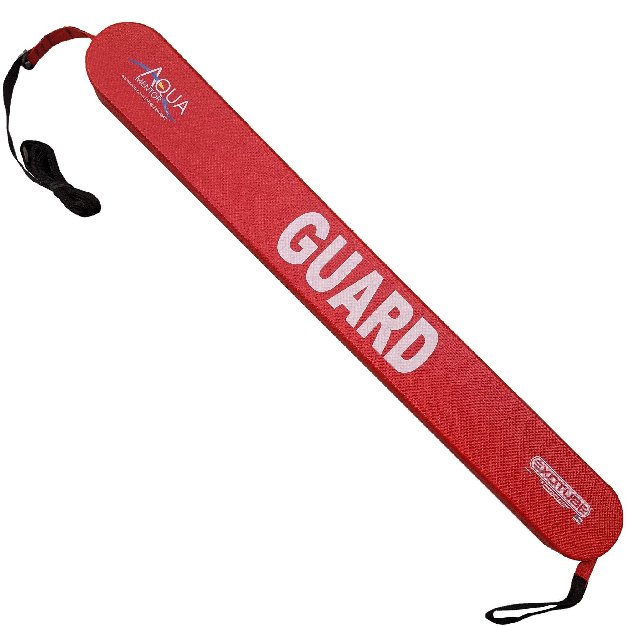 Aquamentor Aquamentor 50\" ExoTube - Made in The USA - Lifeguard Rescue Tube, Pick Resistant Mesh Casing, Crafted for Durability, Superior Grip, and Performance in Lifesaving Emergencies