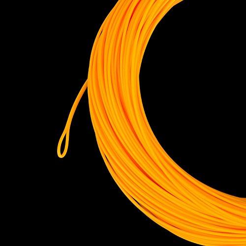 Piscifun Piscifun Sword Fly Fishing Line with Welded Loop, Weight Forward Floating Fly Line, WF5wt, 100FT, Orange